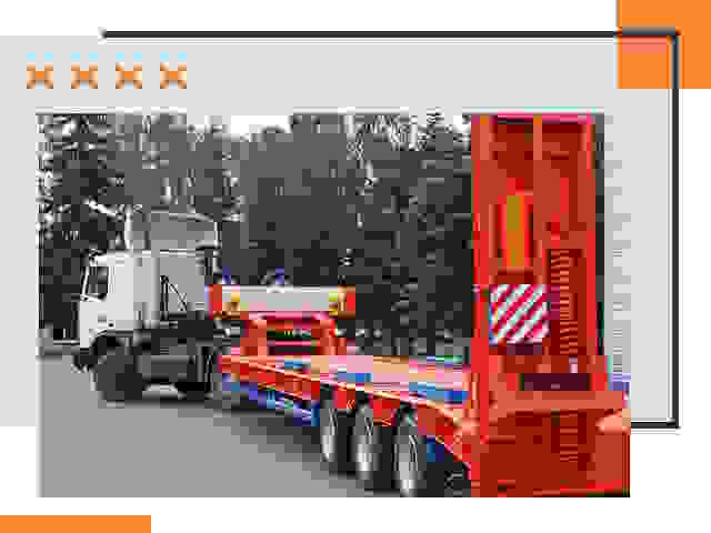 Перевозки на тралах и платформах в Торжке